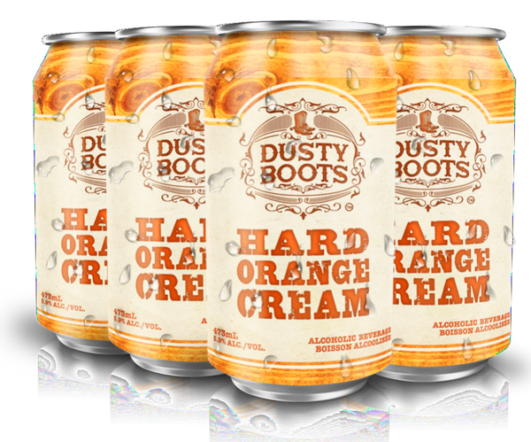 DUSTY BOOTS HARD ORANGE CREAM